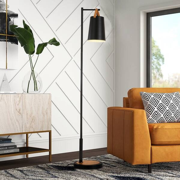 Cedar Hill 61-in Arched Floor Lamp with metal shade | Bed Bath & Beyond