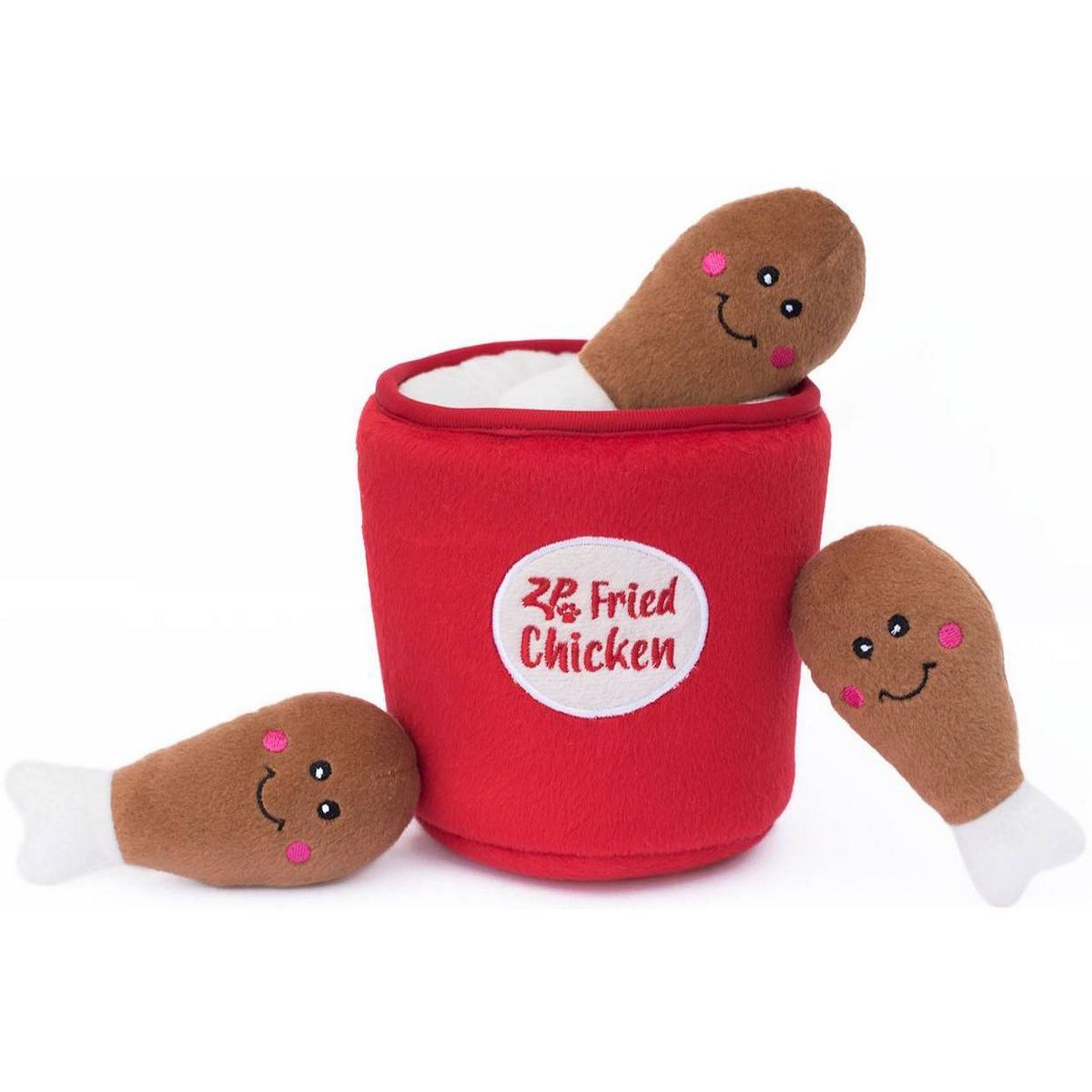 ZippyPaws Burrow Bucket of Chicken Dog Toy | Target