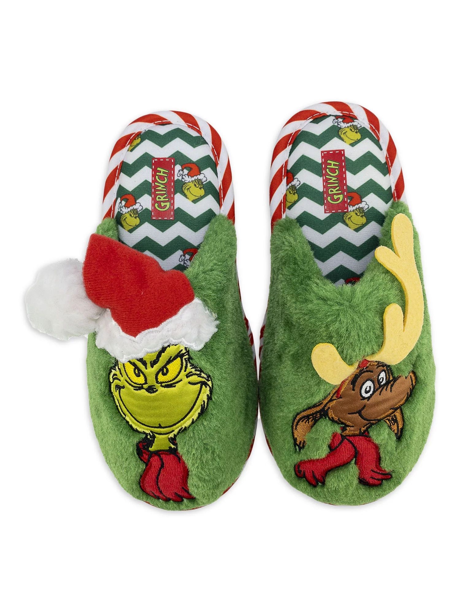 Dr. Seuss Family Boy's Grinch Slippers | Walmart (US)