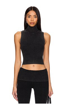 H:ours Althea Top in Charcoal Grey from Revolve.com | Revolve Clothing (Global)