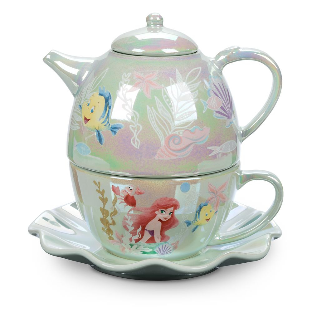 Ariel Tea for One Set – The Little Mermaid | shopDisney | Disney Store