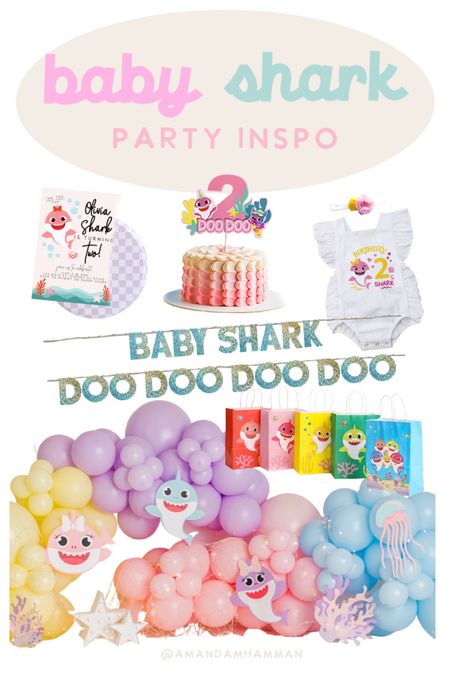 Baby shark party #babyshark #party #birthdayparty #kidsbirthday 

#LTKfamily #LTKunder50 #LTKkids