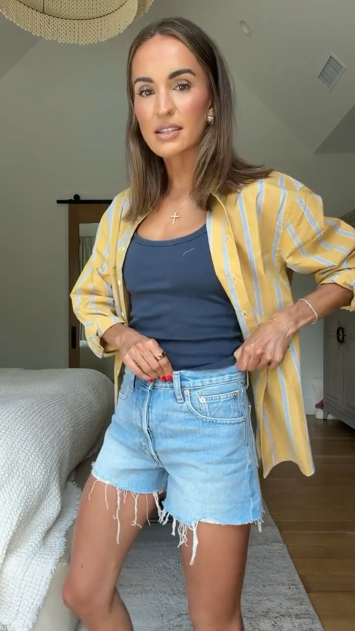 Summer outfit featuring some amazing wardrobe basics 🤍