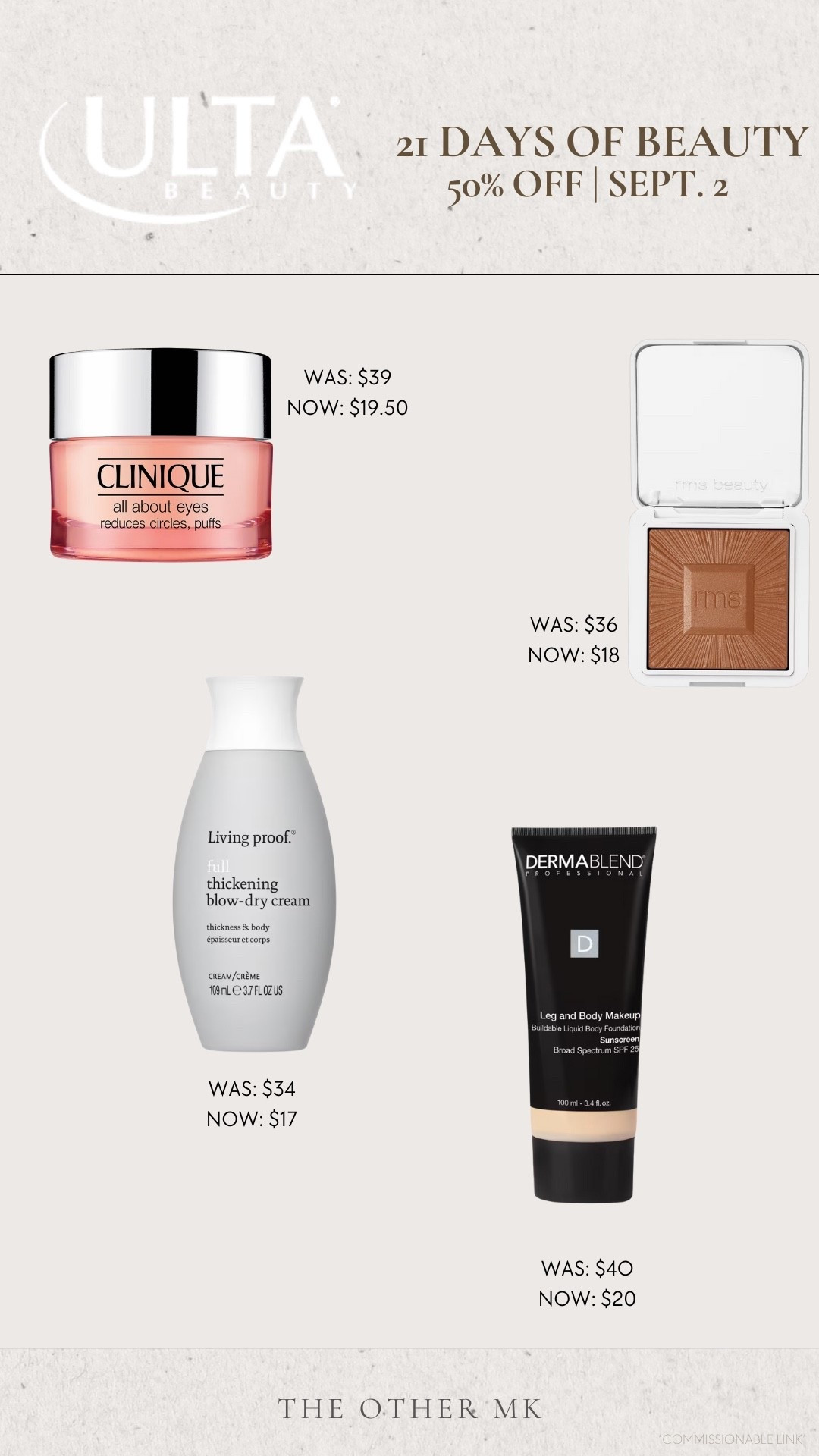 Ulta 21 days of beauty sale picks, ulta sale, beauty sale, skin care, make up, hair care, beauty must haves, fall routine, fall skincare, fall makeup

#LTKSaleAlert #LTKBeauty #LTKStyleTip