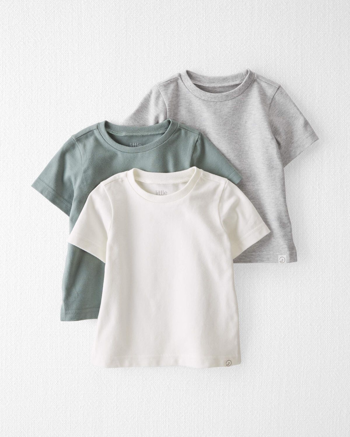 Baby 3-Pack Organic Cotton T-Shirts | Carter's