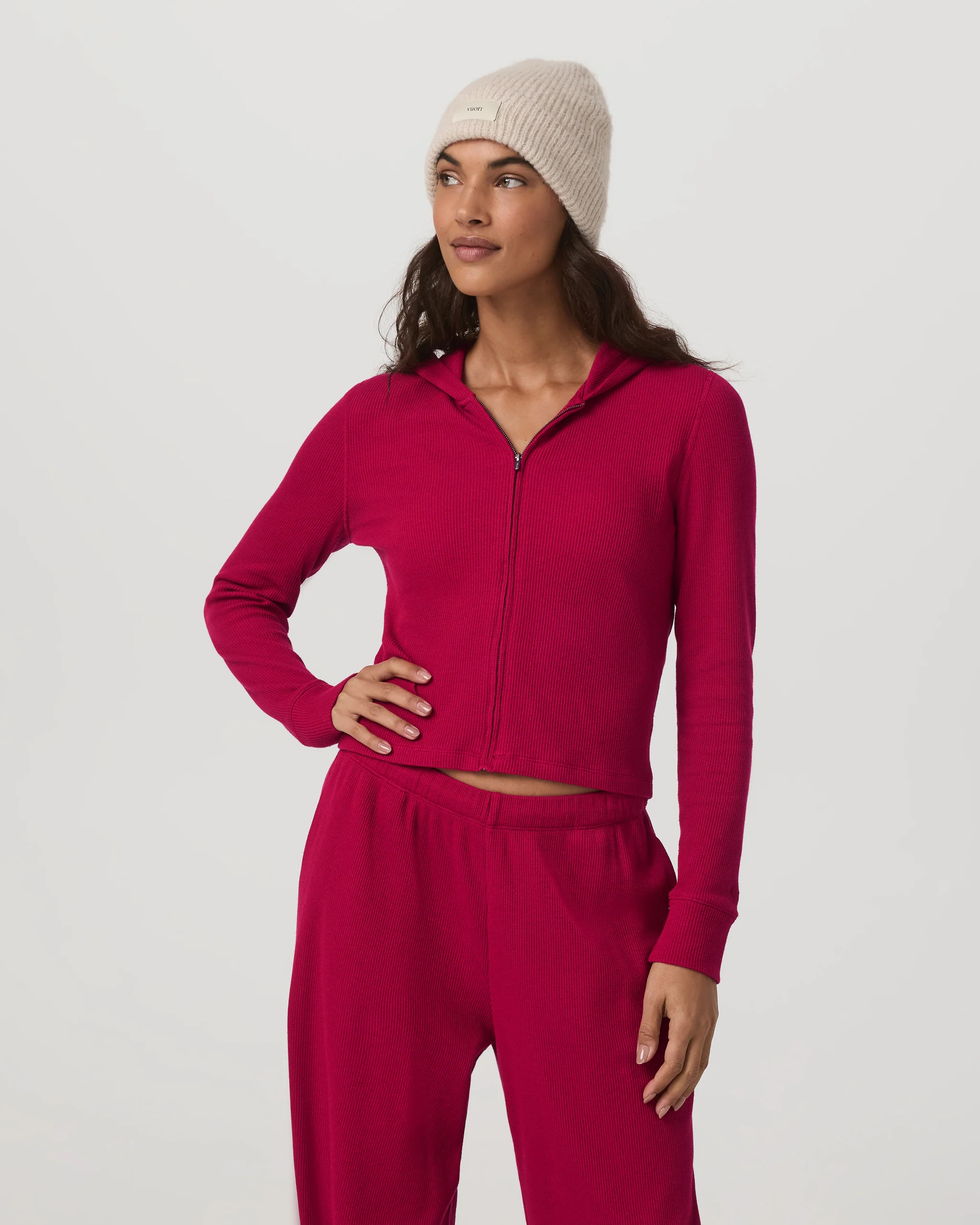 Waffle Full Zip Hoodie | Vuori Clothing (US & Canada)