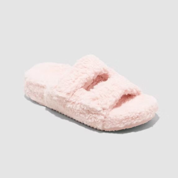 Women's Stella Double Strap Slide Slippers - Stars Above™ | Target