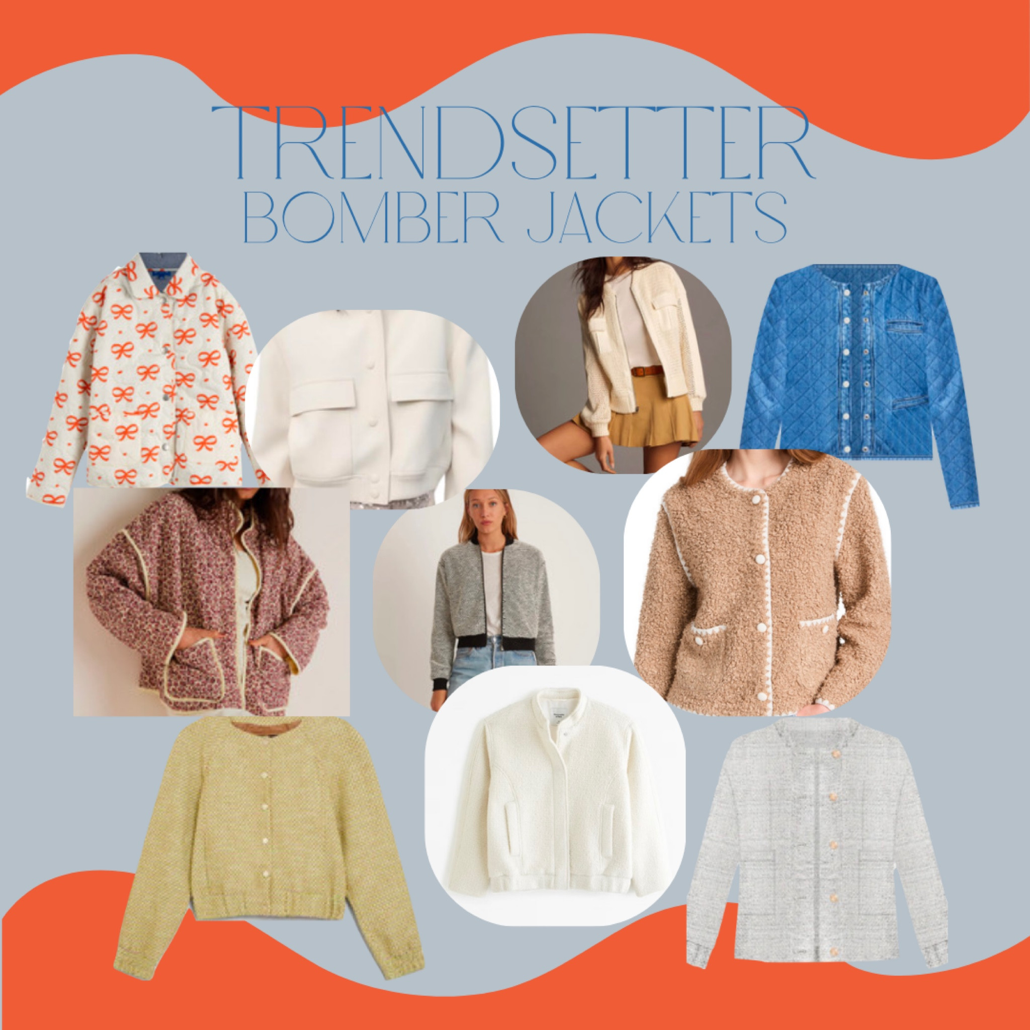 Thursday Trendsetter: Bomber Jackets

#spring
#jacket
#coat


#LTKstyletip #LTKworkwear #LTKSeasonal