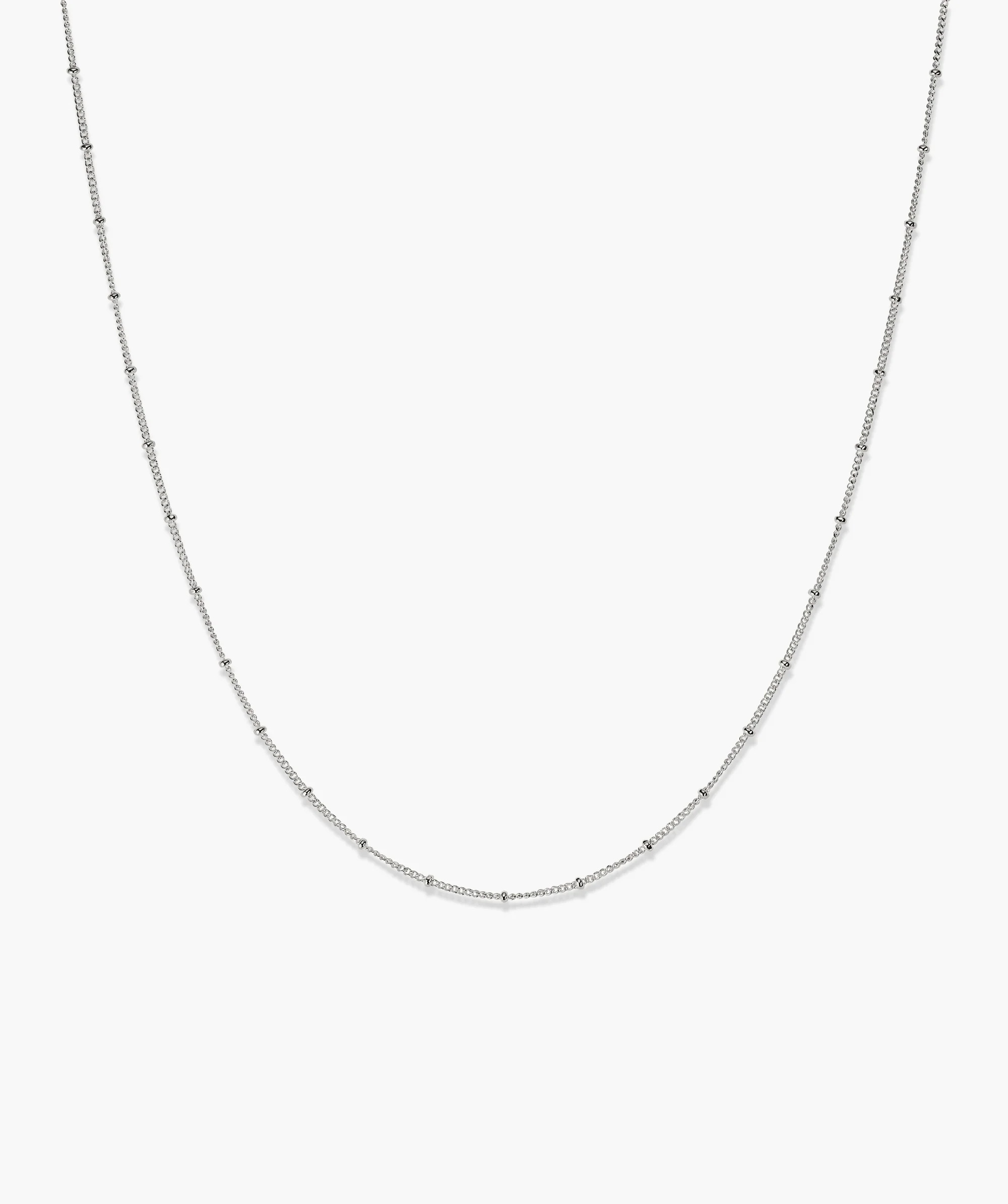 Spheres Chain Necklace | Mejuri Fine Crew