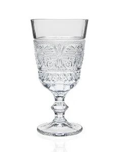 Renaissance 8 oz. Clear Crystal Wine Drinking Goblets Glasses Drinkware, Set of 12 | Walmart (US)