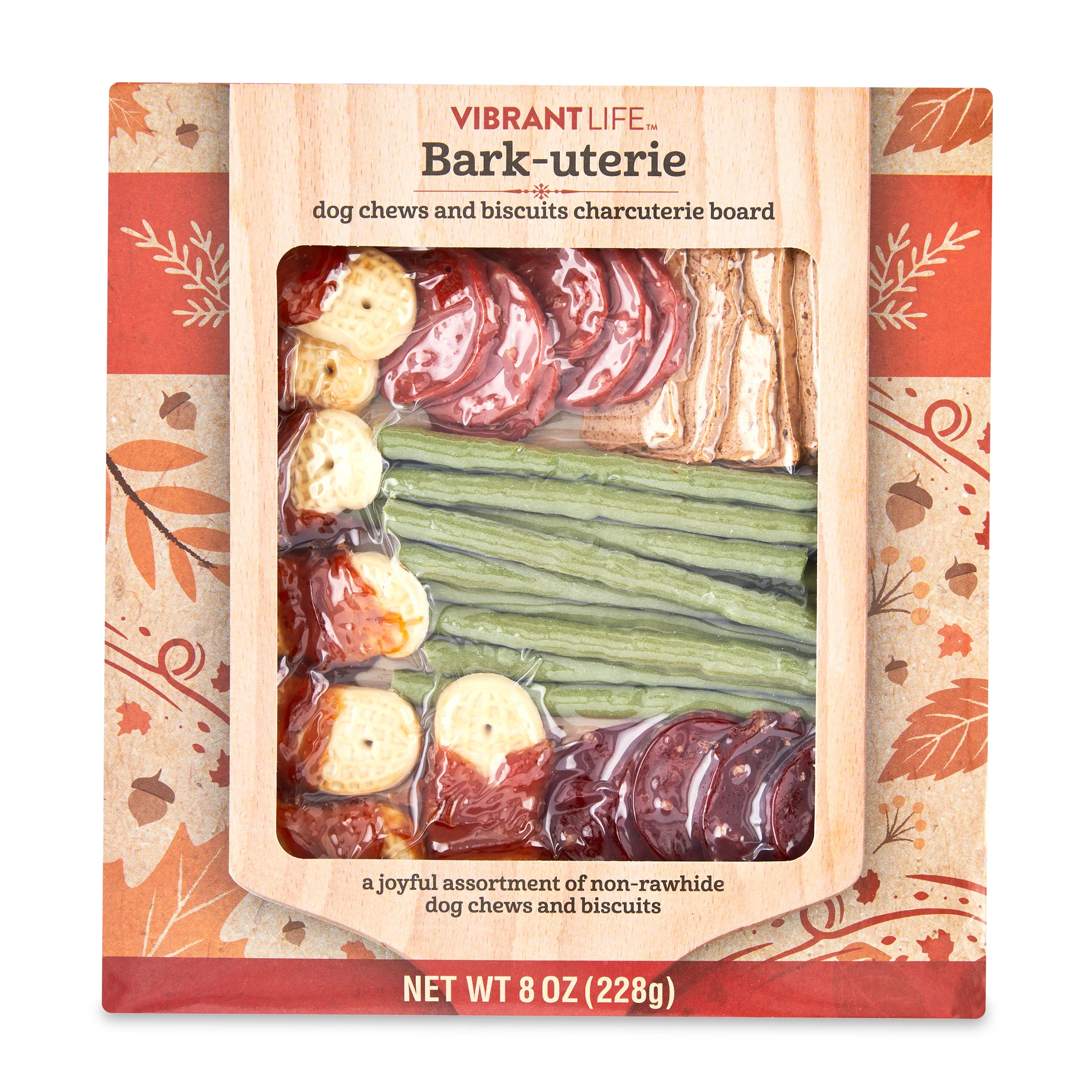 Vibrant Life Holiday Bark-Uterie Board, Assorted Dry 100% Rawhide-Free Dog Soft Chews & Crunchy B... | Walmart (US)