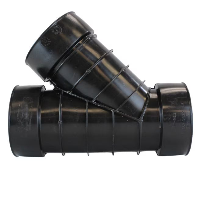 ADS 4-in x 4-in 45-Degree Corrugated Wye Fittings | Lowe's
