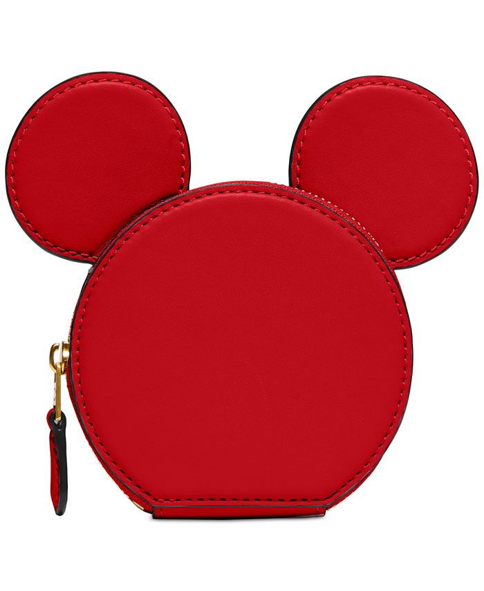 COACH Disney Parks Mickey Ears Coin Case & Reviews - Handbags & Accessories - Macy's | Macys (US)
