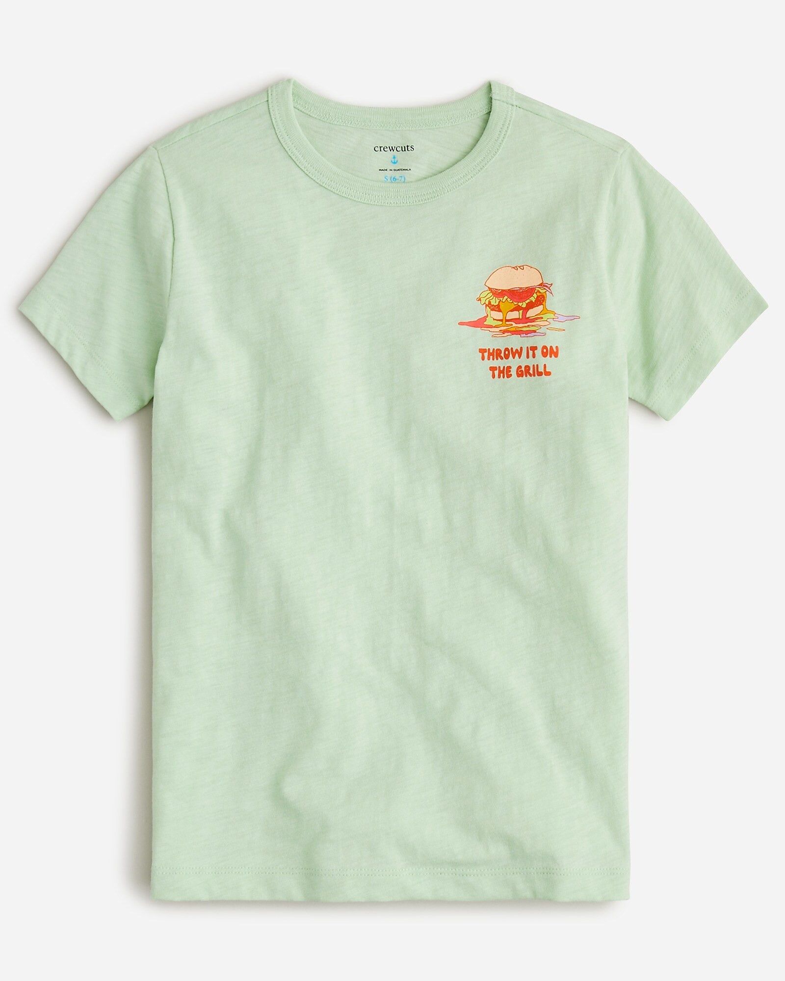 Kids' short-sleeve cheeseburger graphic T-shirt | J.Crew US