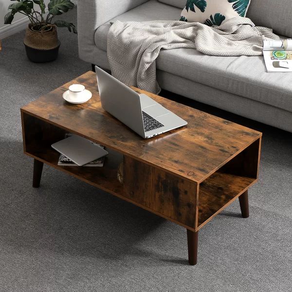 Kelmscott 4 Legs Coffee Table with Storage | Wayfair North America