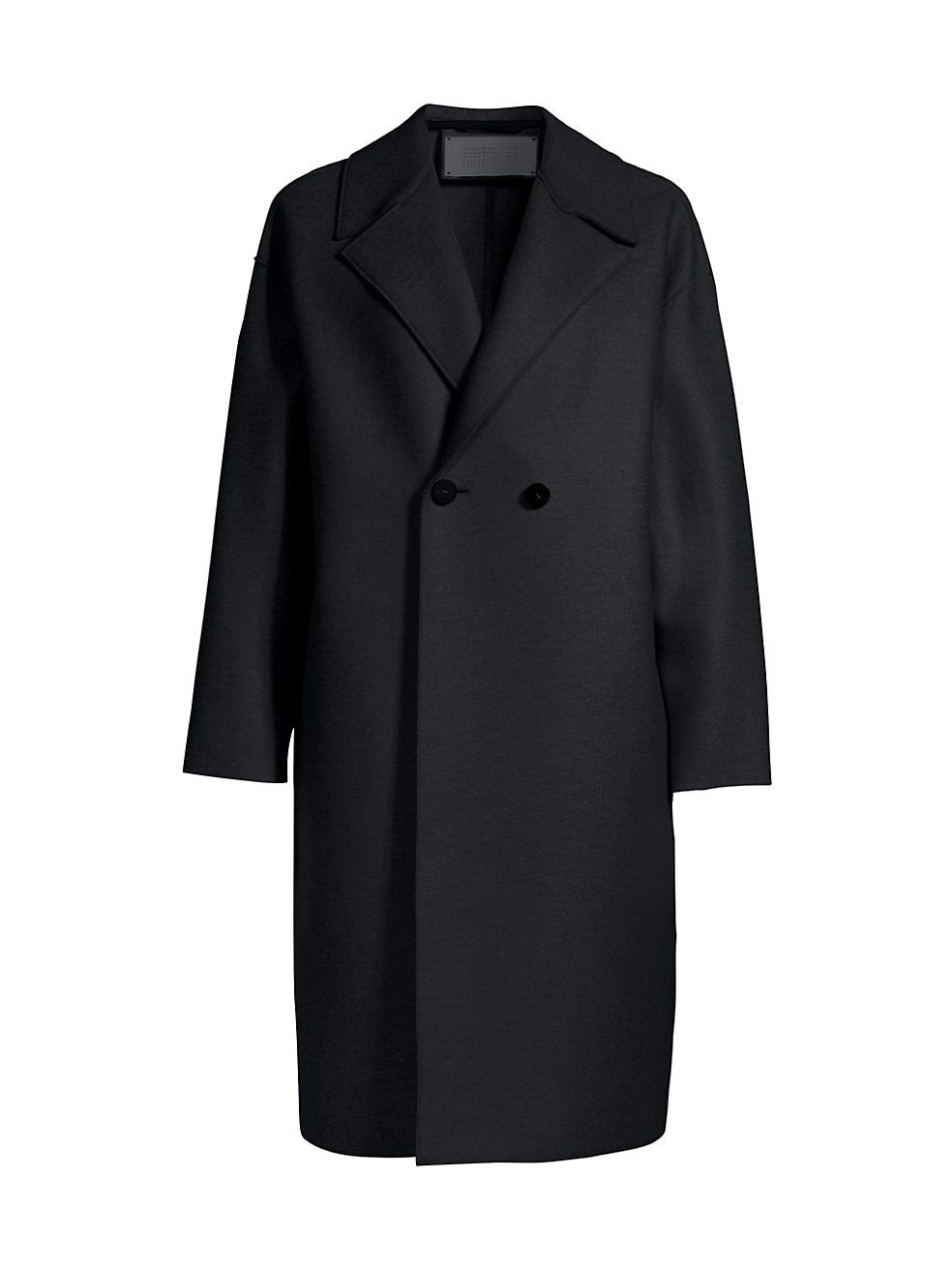 Dropped-Shoulder Pressed Wool Coat | Saks Fifth Avenue