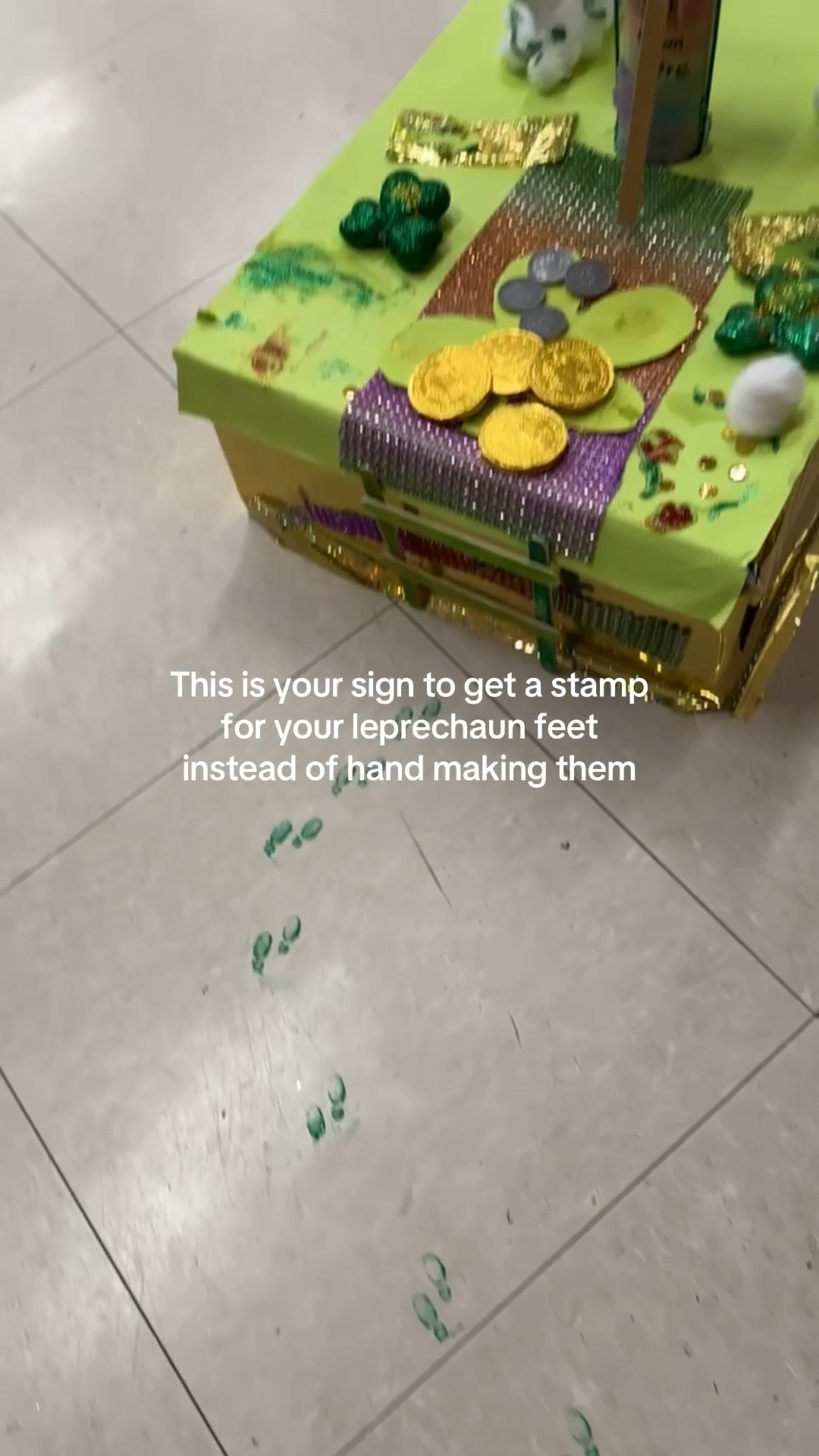 If you’re a teacher you need these leprechaun feet stamps! 🍀 This is your sign to get a stamp for your leprechaun feet instead of hand making or painting them. If the leprechaun visits your classroom, these save so much time 😊 

#LTKdayinmylife #LTKSeasonal #LTKKids