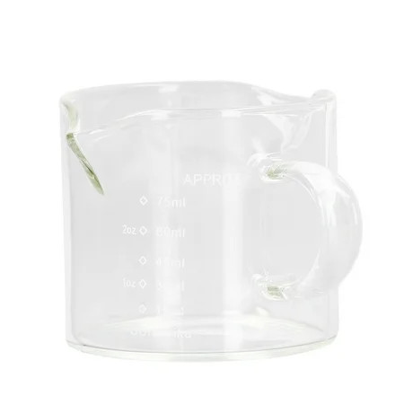 75ml Coffee Measuring Cup with Handle Double Spouts Heat Resistant Milk Measuring Glass Kitchen Utensils | Walmart (US)