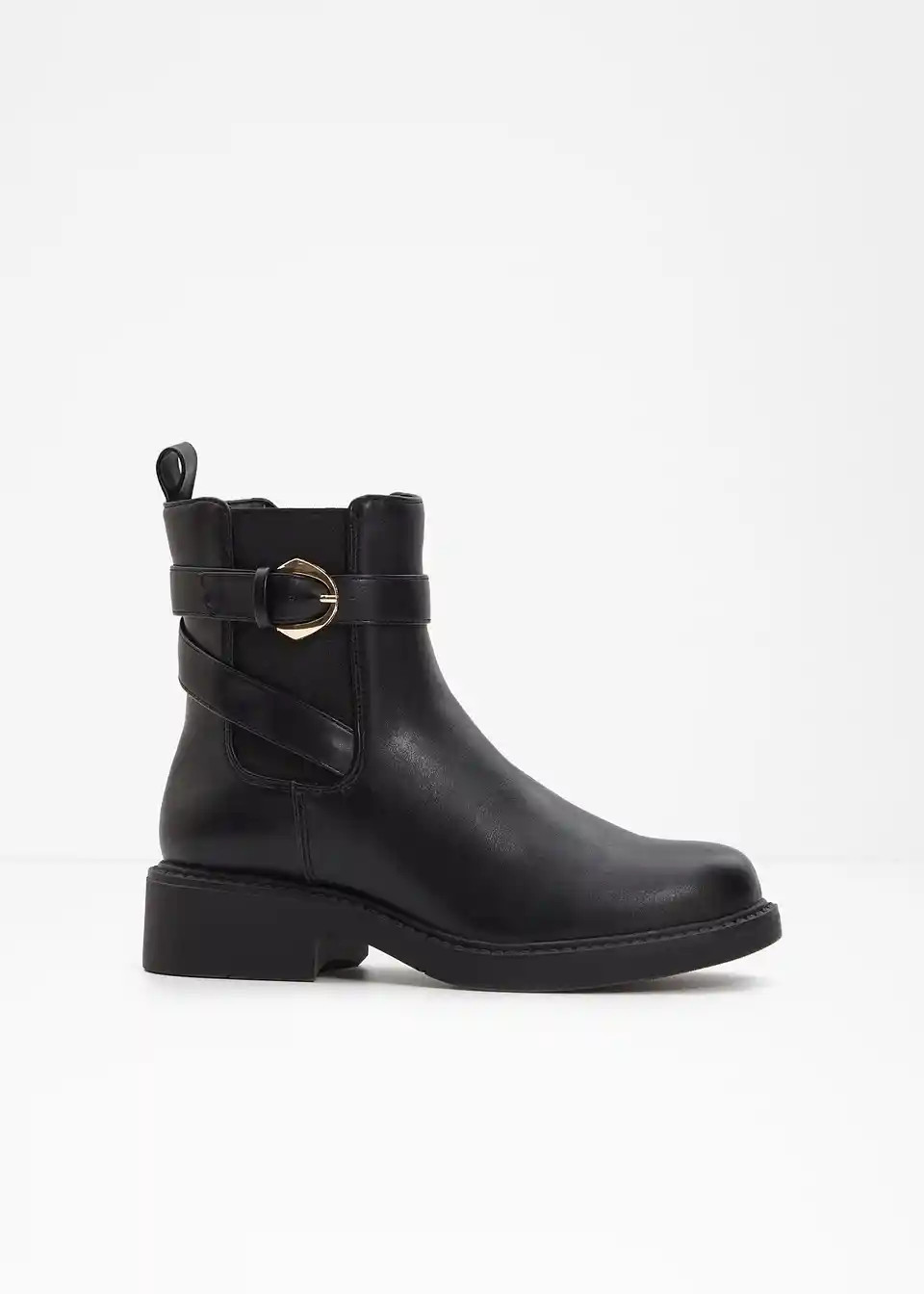 Chelsea-Boots mit Schnalle | Bonprix DE