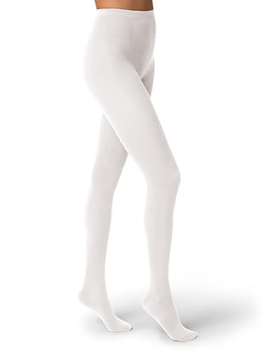 HUE Women's Sweater Tights, Ivory Flat Knit, Medium-Large | Amazon (US)
