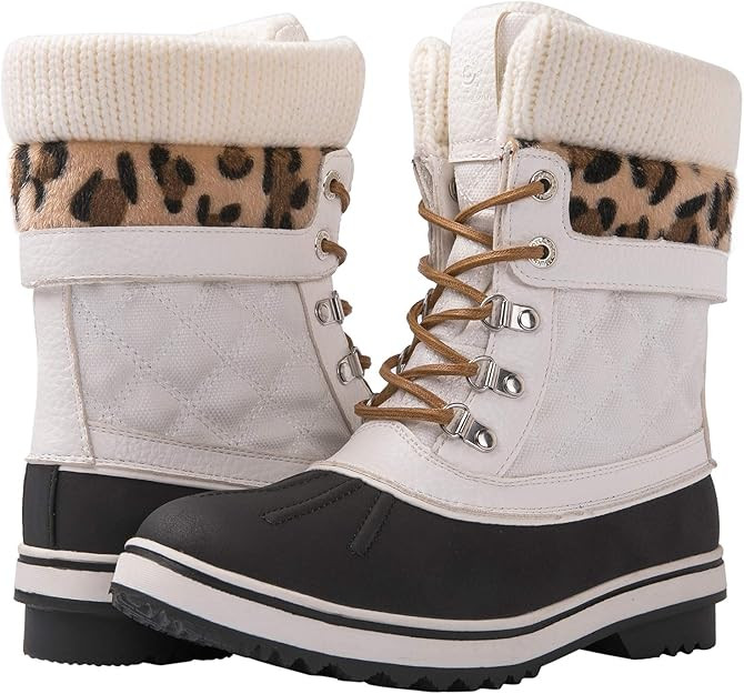 GLOBALWIN Women's Waterproof Winter Snow Boots | Amazon (US)