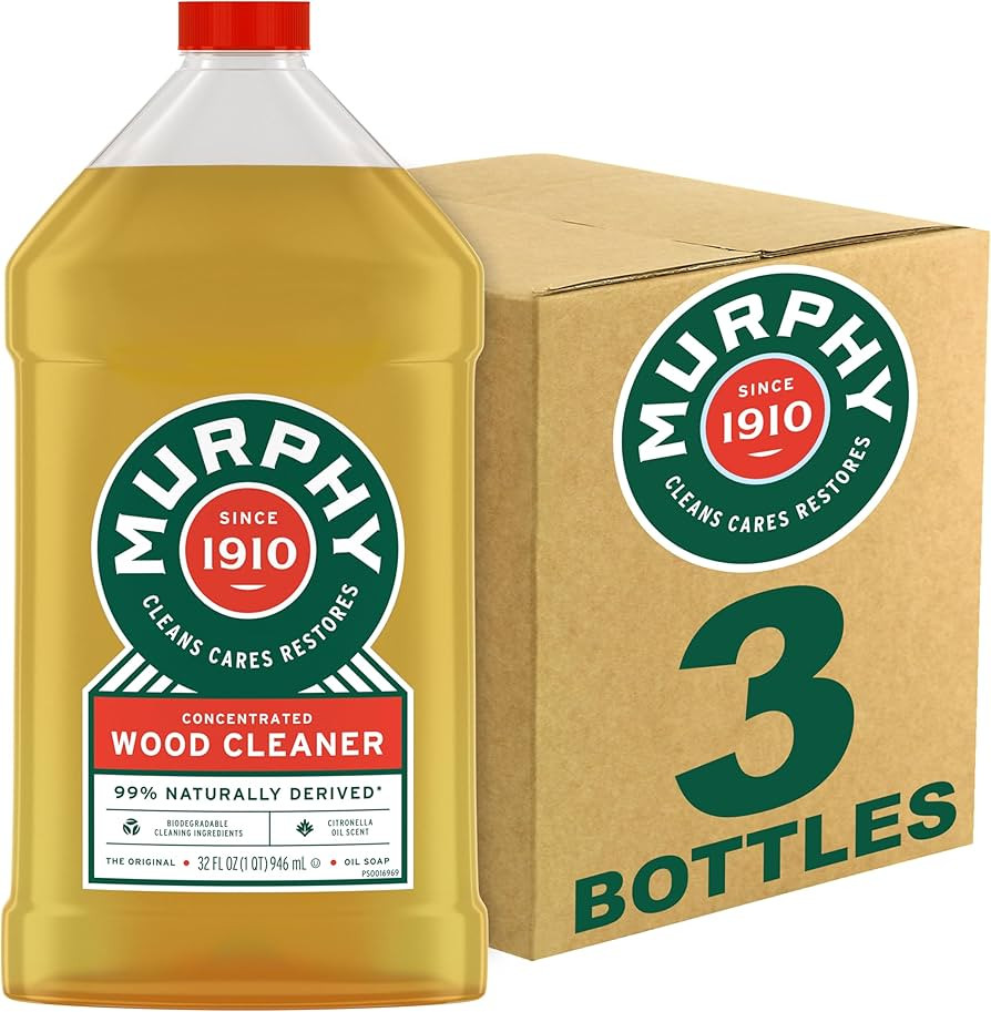 Murphy Oil Soap Wood Cleaner, 32 Fluid ounce (Pack of 3) | Amazon (US)