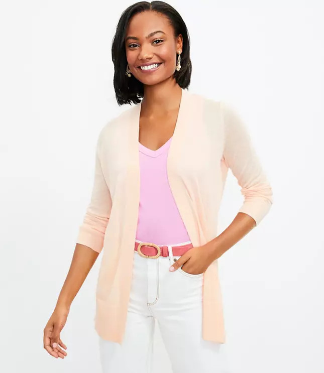Tunic Open Cardigan | LOFT