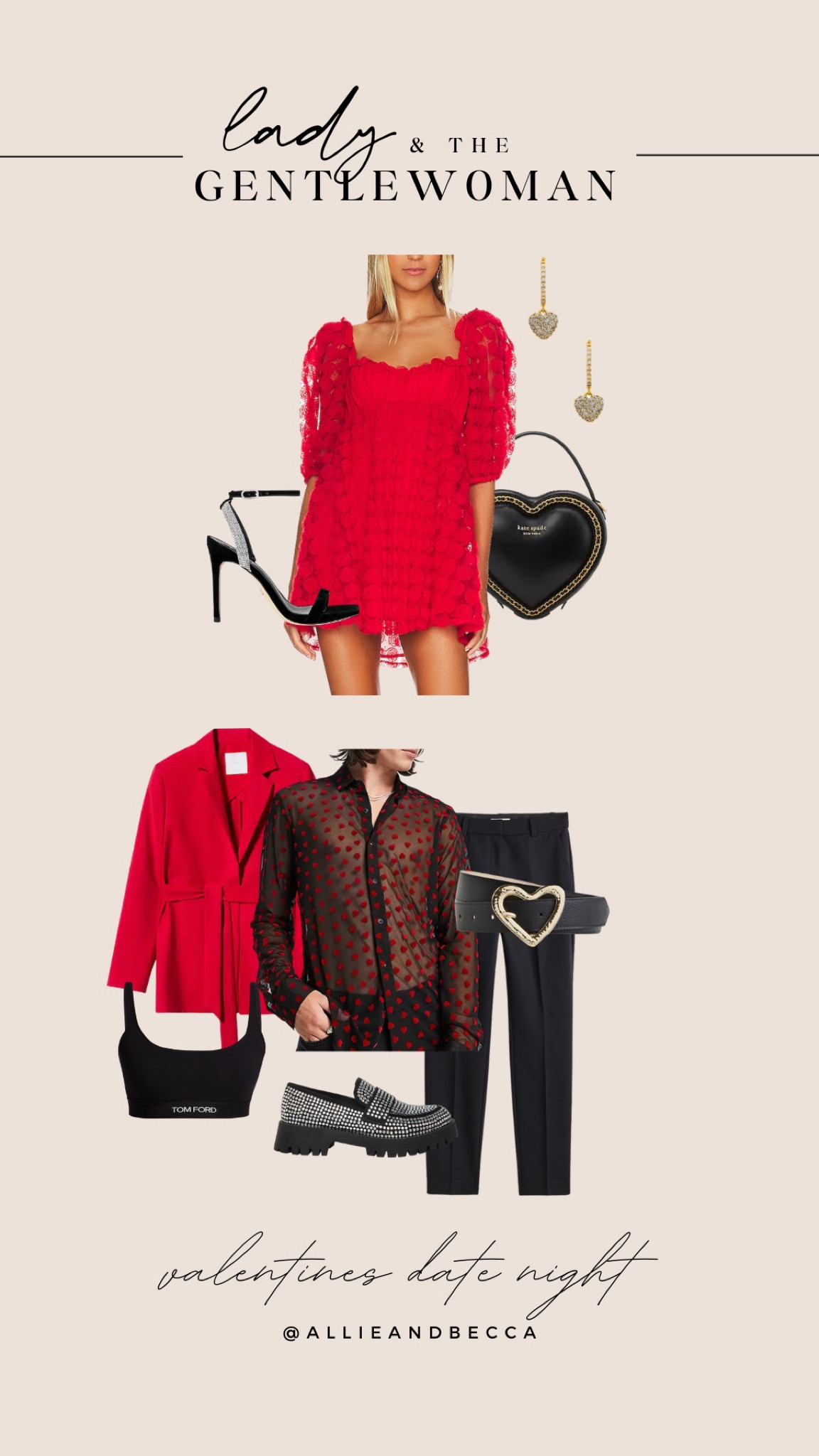 Valentine’s Day dresses, red puff sleeve dress, valentines outfit ideas, androgynous valentines, couples valentines outfits

#LTKstyletip #LTKsalealert #LTKunder50