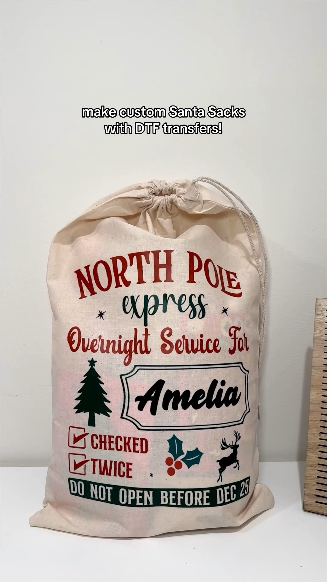 DIY Santa Sacks for holiday gifts!! Stuff them with toys and other gifts 🎁🎄🎅🏼 

DTF Transfers from 143 Vinyl: use the code “AMY5” for $$ off your order!

SVG from Creative Fabrica (linked on my IG)

#LTKGiftGuide #LTKKids #LTKHoliday