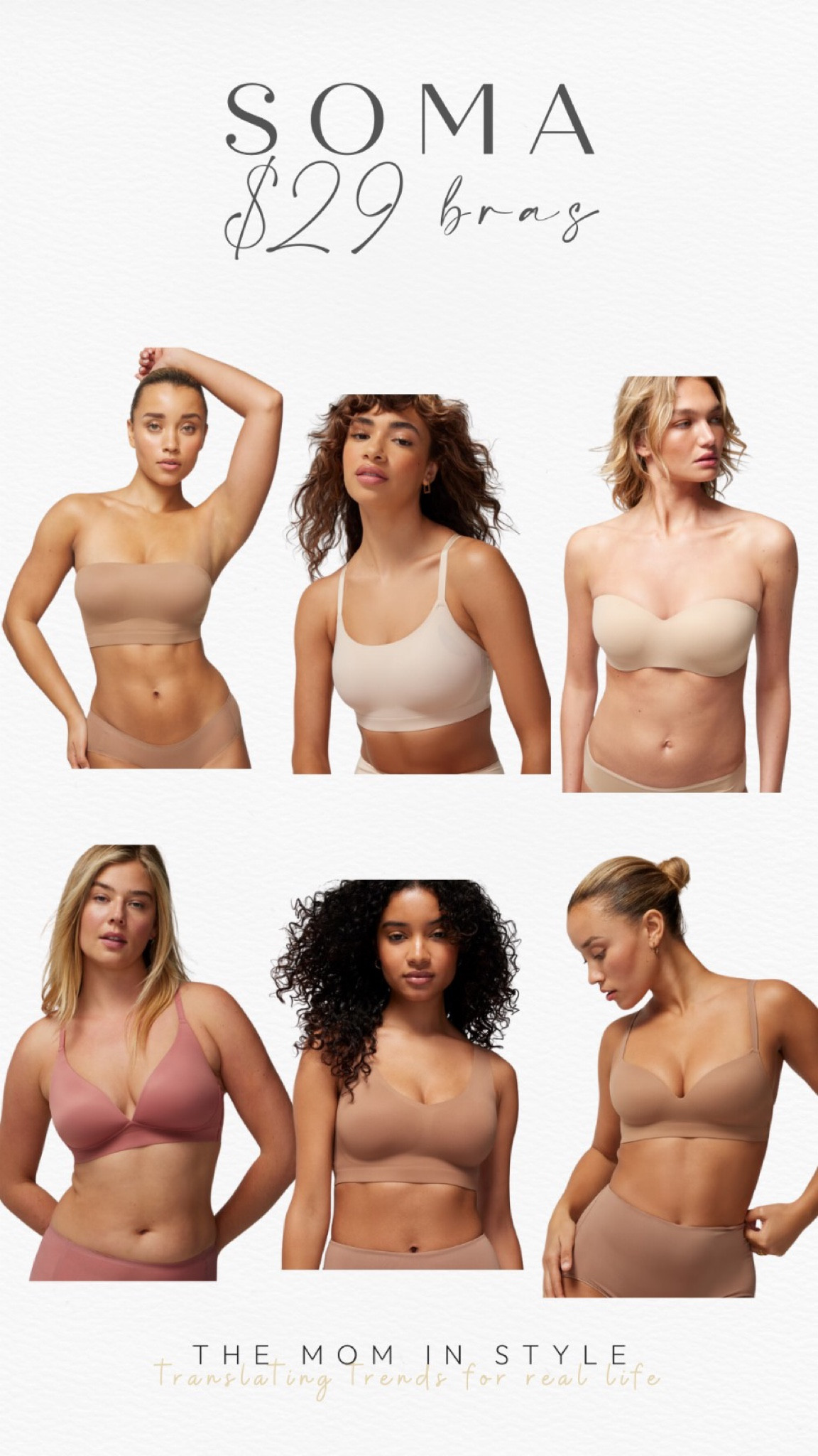 Soma $29 bras 

#LTKfindsunder100 #LTKfindsunder50 #LTKsalealert