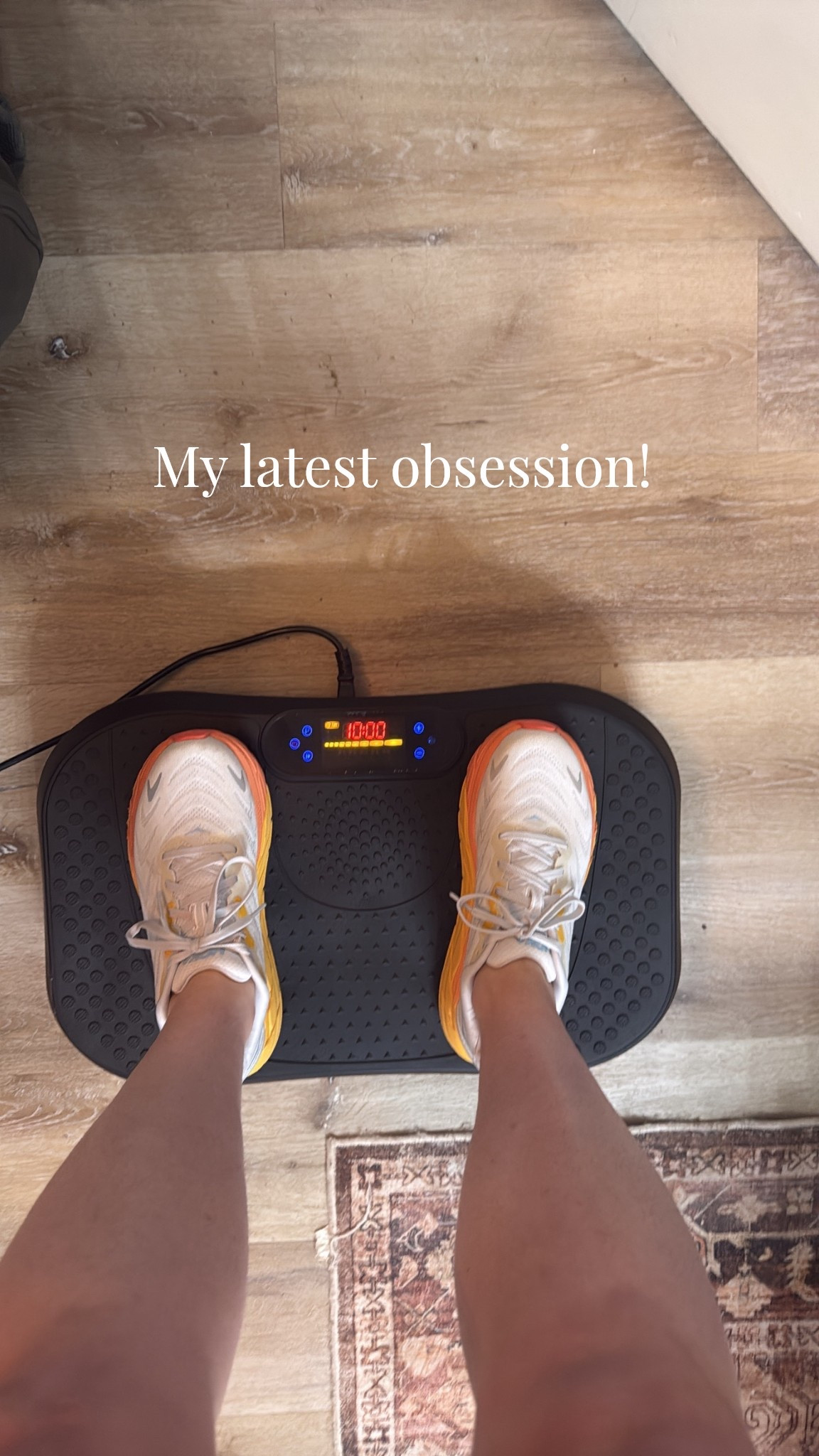 Now I get the hype of using vibration plates! I’ve added it to my morning routine and it has SO many health benefits! 

#LTKselfcare #LTKmorningroutine #LTKfitnessgoals