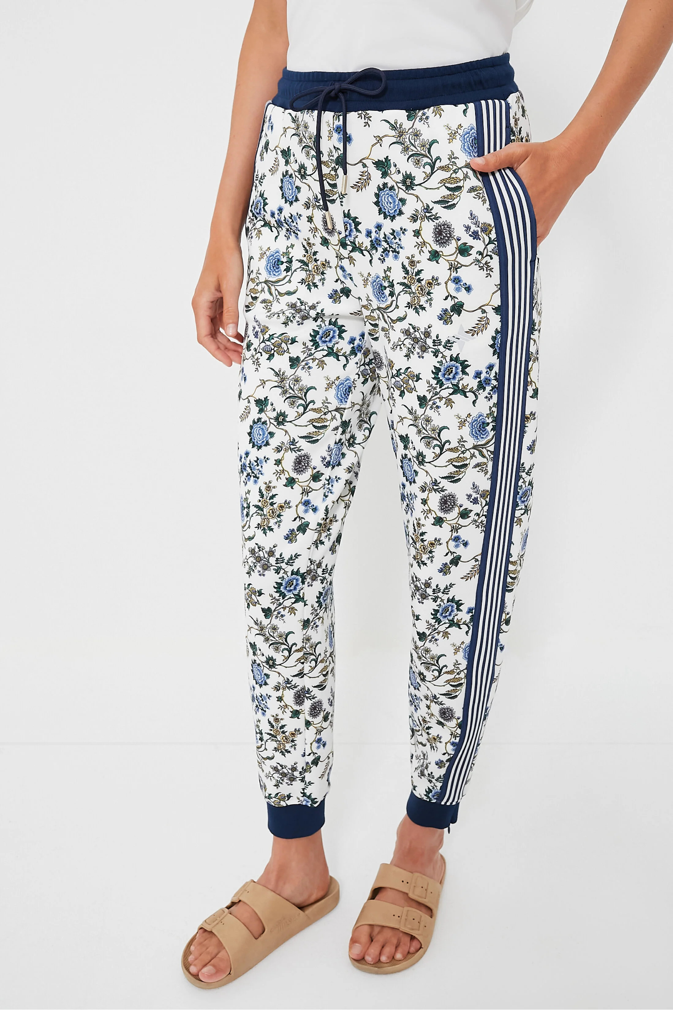 White Wildflower Lilia Jogger | Tuckernuck (US)