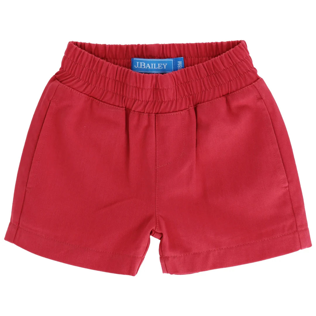 J.Bailey Seaside Pull on Short - Nantucket Red | Persnickety