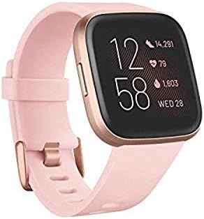 Fitbit Versa 2 Health and Fitness Smartwatch with Heart Rate, Music, Alexa Built-In, Sleep and Sw... | Amazon (US)