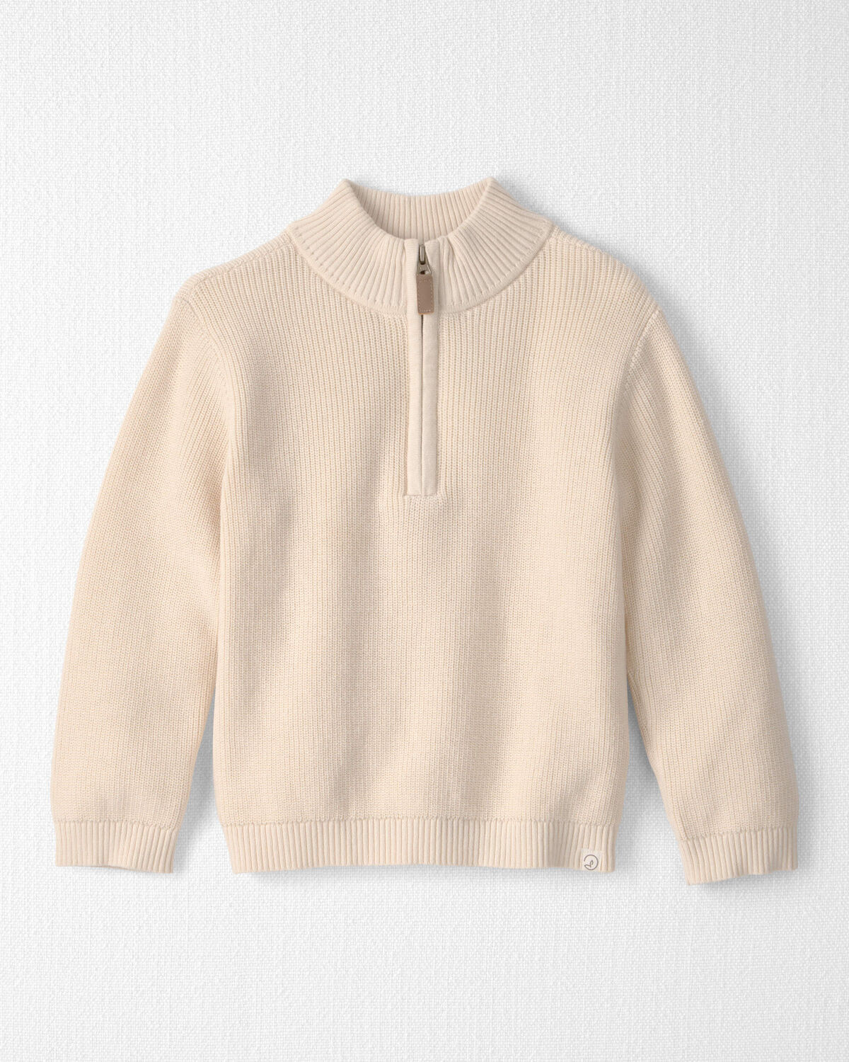 Toddler Boy Organic Cotton Quarter-Zip Pullover | Carter's Inc