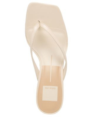 Dolce Vita Women's Ramia Kitten Heel Thong Dress Sandals - Macy's | Macy's