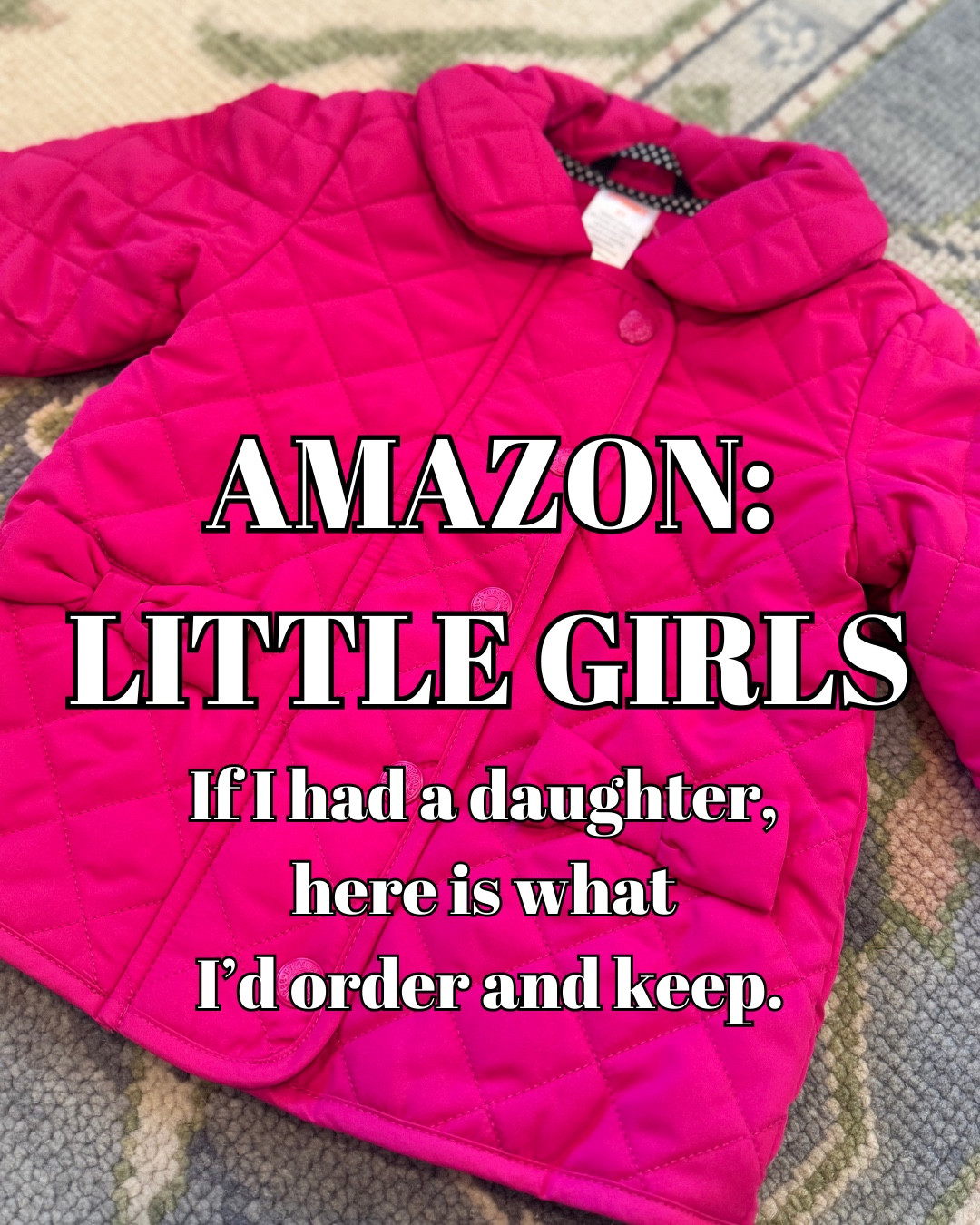 If I had a daughter… these are the Amazon finds I’d definitely keep! 💕 From sweet little dresses to cozy knits and classic looks, these pieces are adorable, affordable, and perfect for any girl!! 

#LTKFindsUnder100 #LTKFindsUnder50 #LTKSaleAlert
