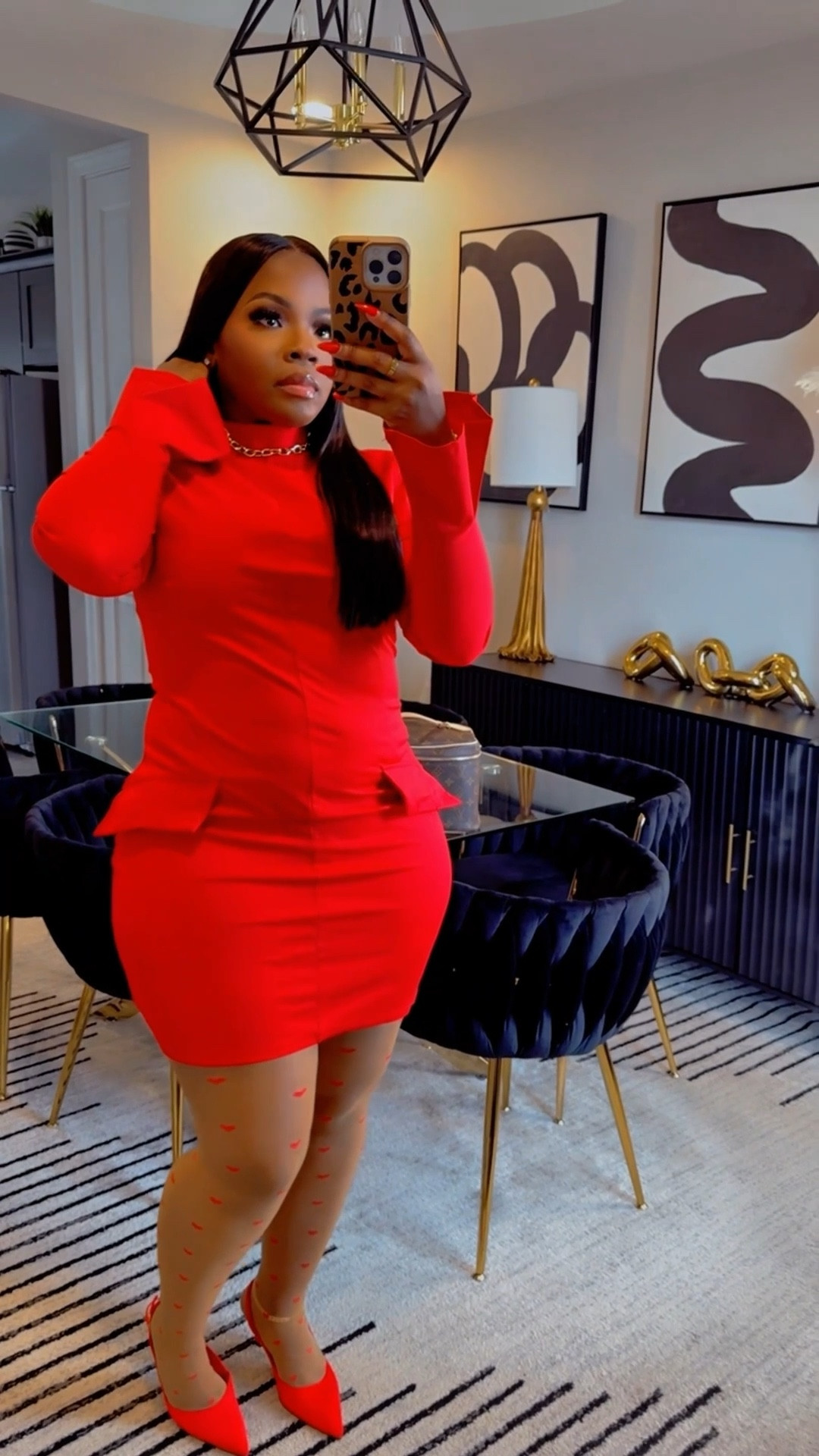 @amazonfindsandfashion definitely nailed the perfect classic look with this one!
•5’5 198 wearing size large dress, XL stockings
#amazon #amazonfinds

#LTKMidsize #LTKootd #LTKValentine