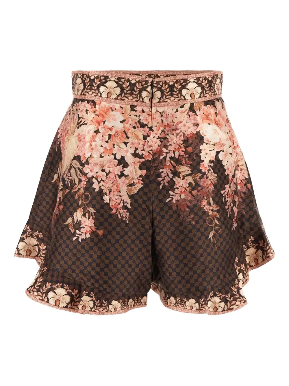 ZIMMERMANN Illuminate Flutter short - Black | Farfetch Global