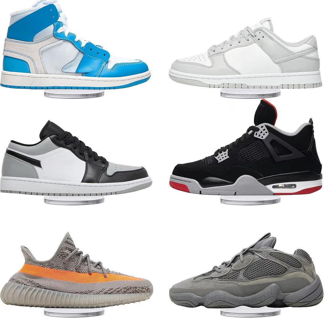 Houseables Floating Shoe Display, Floating Shoe Shelves, Sneaker Shelf, Wall Display Rack, Mounte... | Amazon (US)