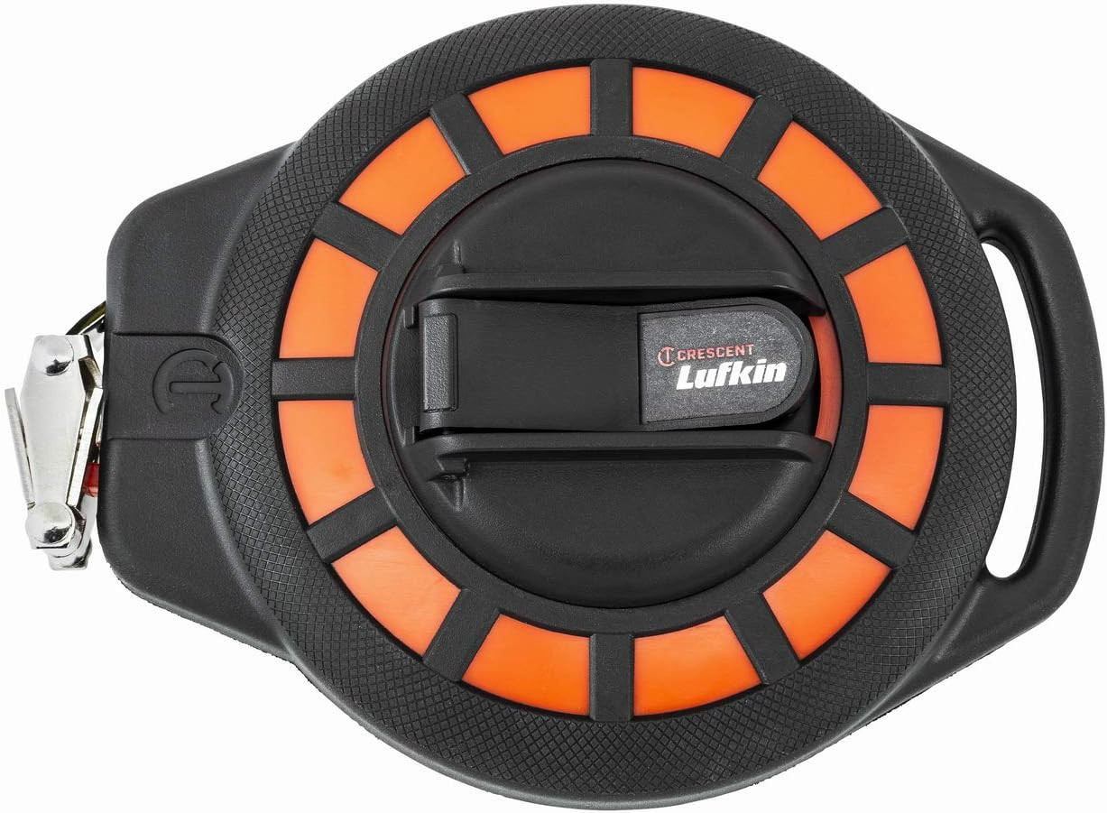 Crescent Lufkin 3/8" x 100' Construction Steel Long Tape - ST100-07 | Amazon (US)