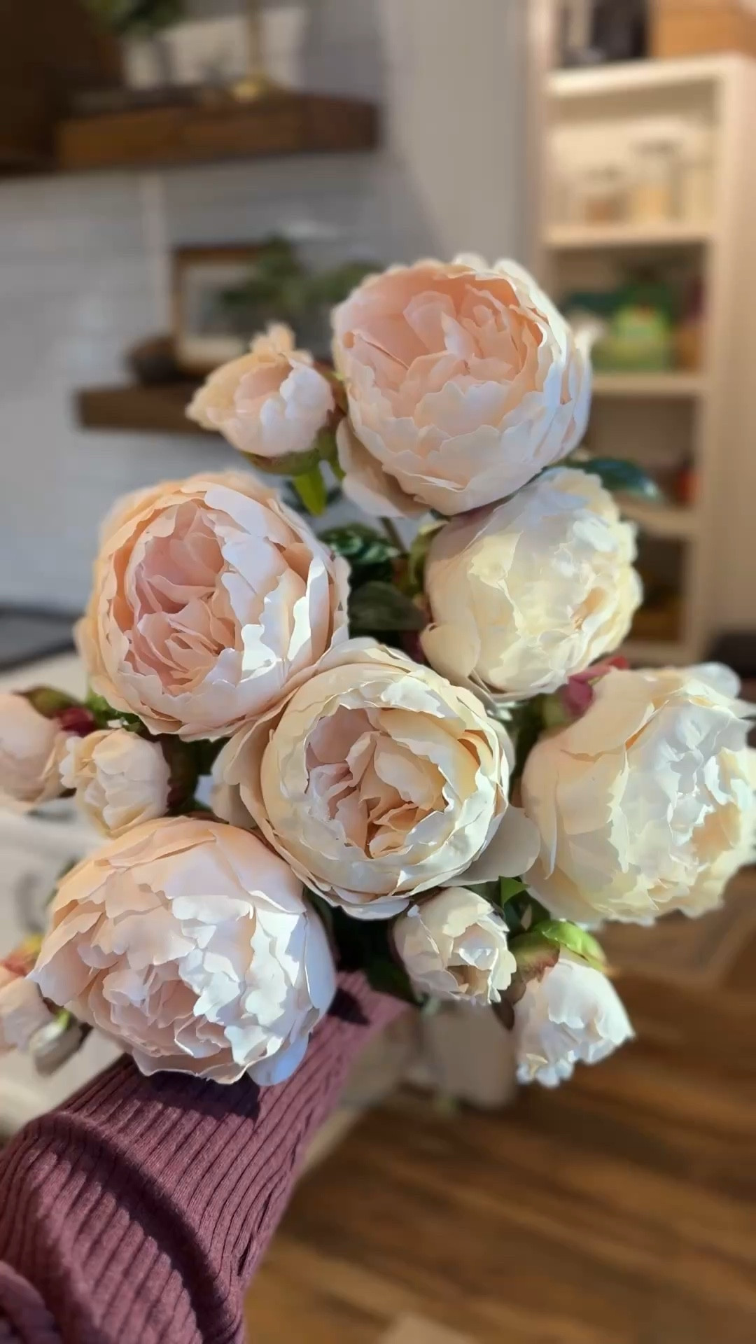 The most realistic faux flowers ever. 

They look and feel like real peonies! 🤌🏻

#LTKSeasonal #LTKfindsunder50 #LTKhome