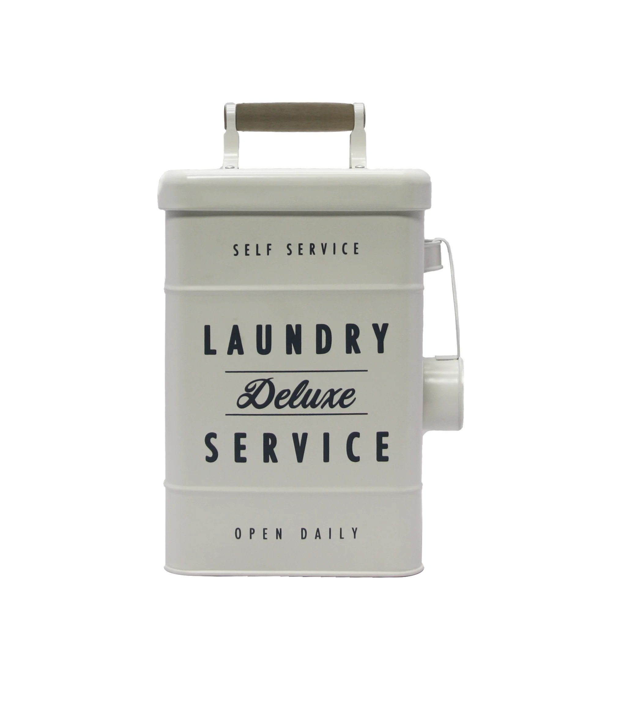 Better Homes & Gardens Large Metal Laundry Detergent Holder, Laundry Caddy, White | Walmart (US)