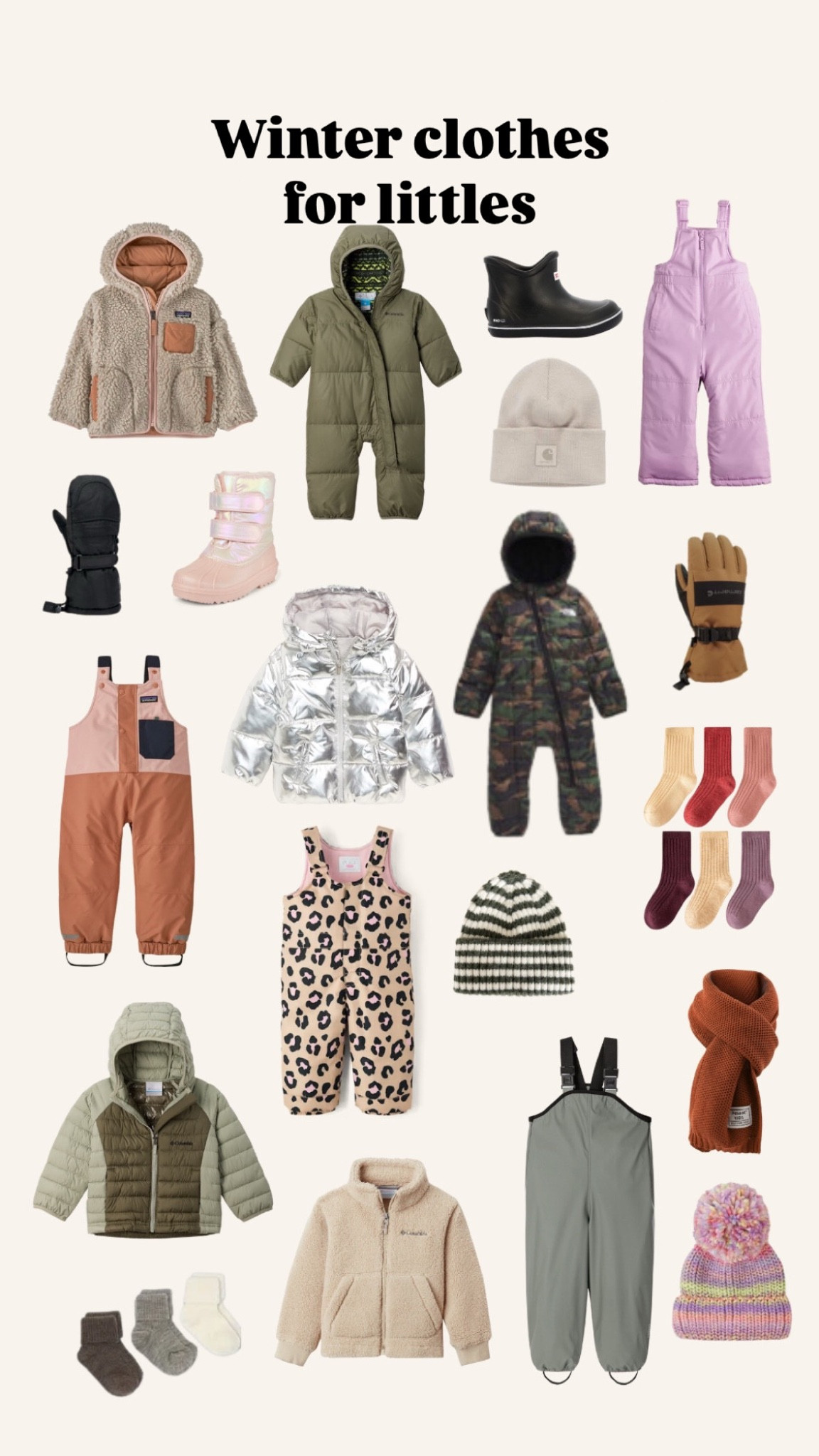 Winter clothes for the littles ❄️

#LTKBaby #LTKKids #LTKSeasonal
