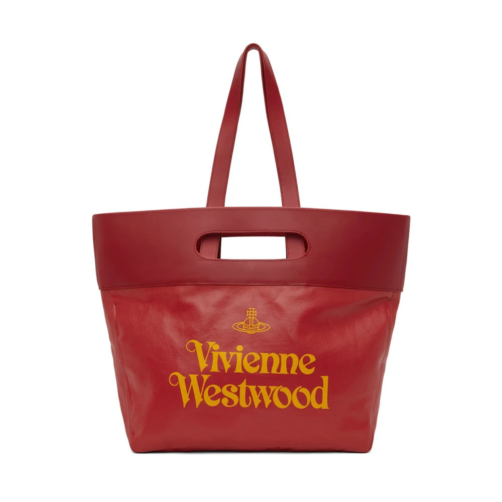 Vivienne Westwood, Shopping Bags, female, Brown, ONE SIZE, Carrie Tote | Miinto UK Ltd