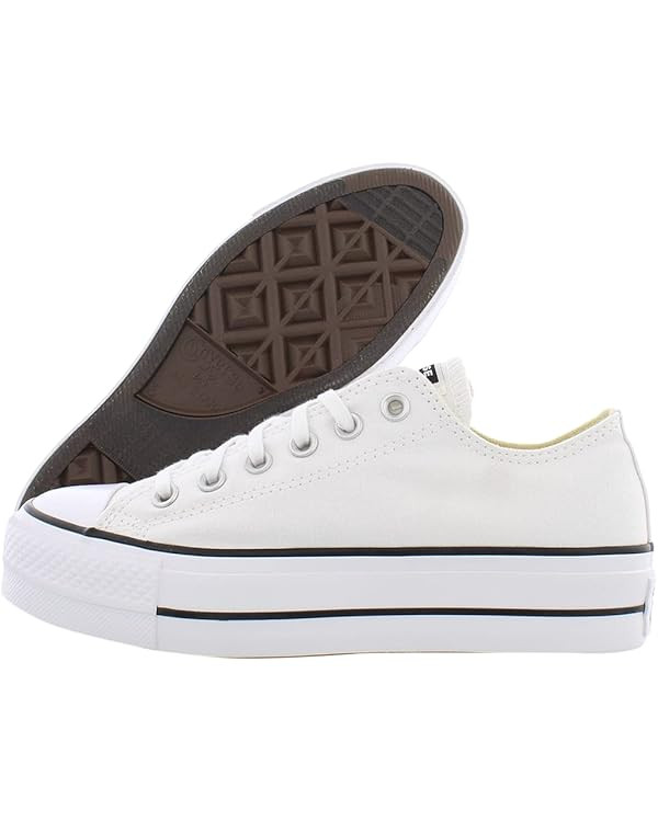 Converse Women's Chuck Taylor All Star Lift Platform Denim Fashion Sneakers | Amazon (US)