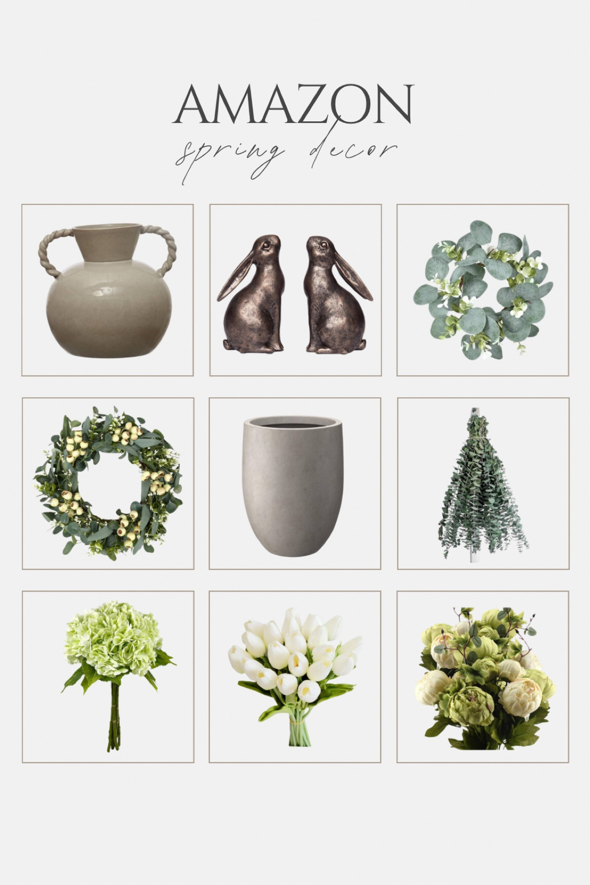 Spring decor from Amazon I am loving!! 