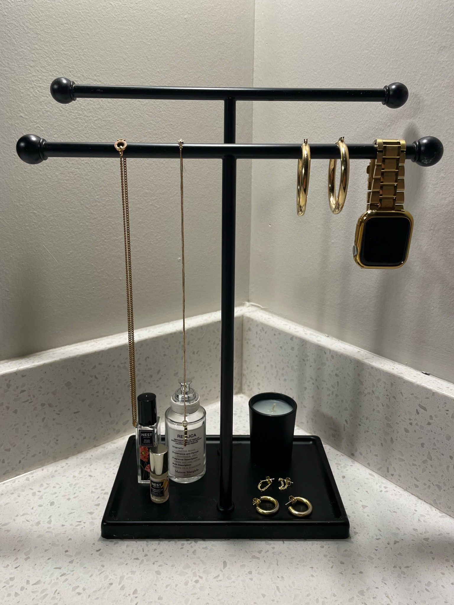 Everyday gold jewelry under $100! 
(Watch band is from Amazon)

#LTKunder100 #LTKfit #LTKstyletip