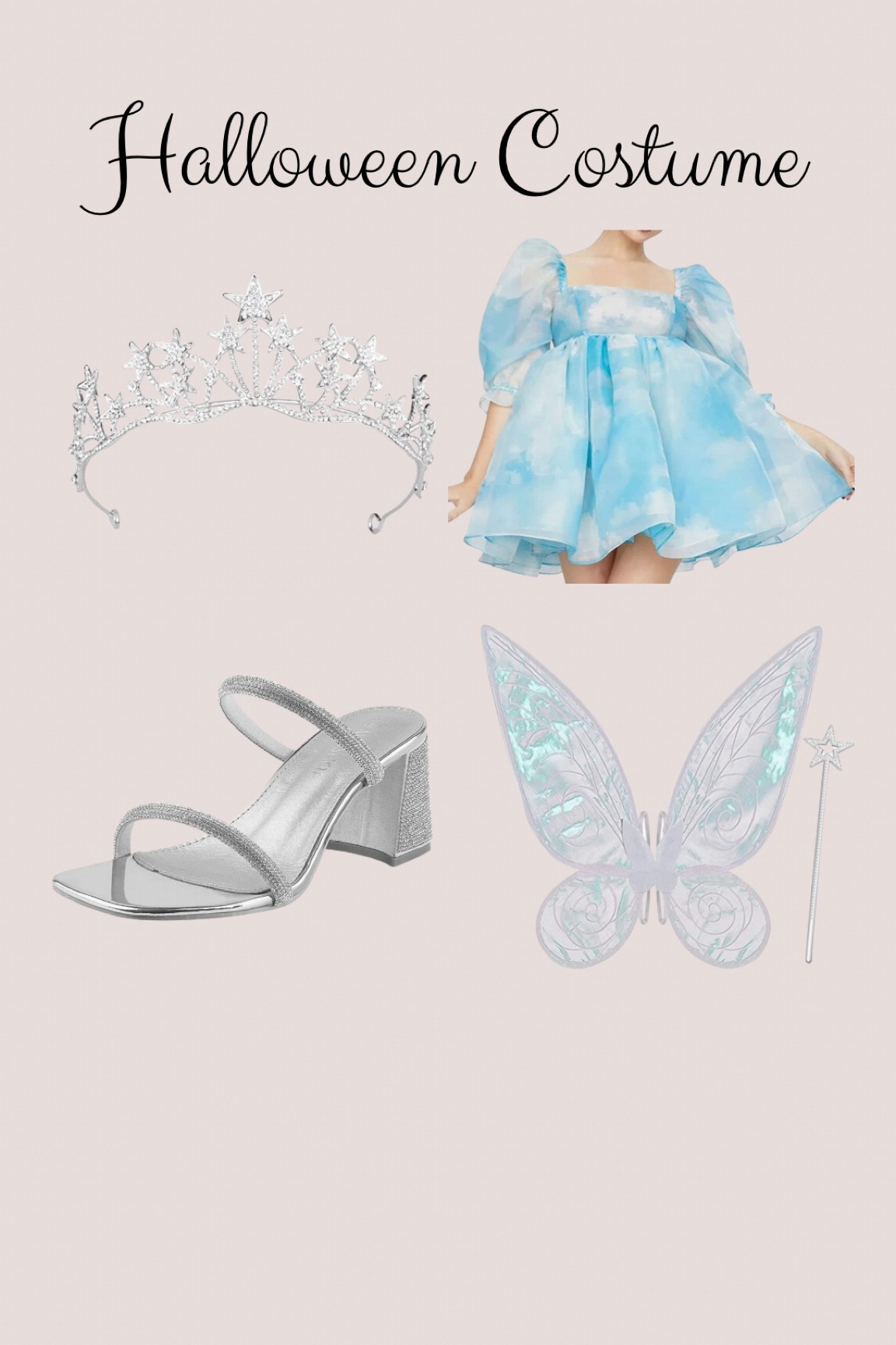 Girly blue fairy Halloween costume idea on a budget. Everything is from Amazon 

#LTKunder100 #LTKSeasonal #LTKHalloween