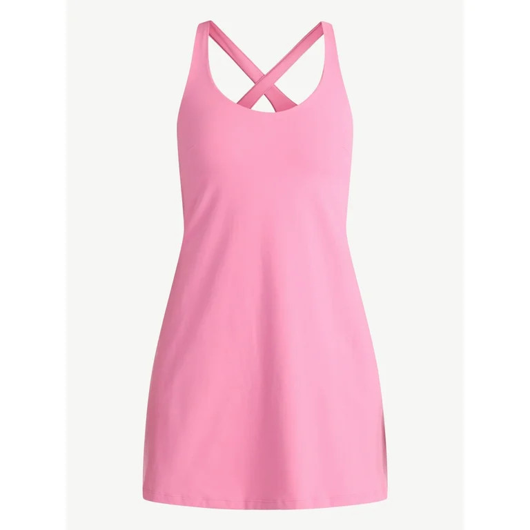 Avia Women's and Women's Plus Active Dress with Built In Bra, Sizes XS-4X | Walmart (US)